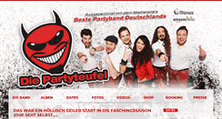 Desktop Screenshot of die-partyteufel.de